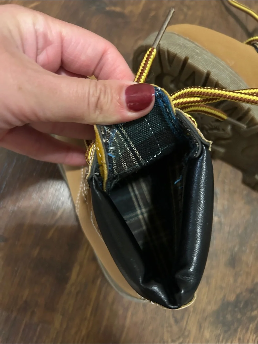 Comfy Kids' Tan Lace-Up Autumn Hiking Boots | Toddler Size 10